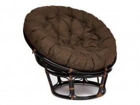 Кресло Papasan 23/01 W с подушкой Antique brown, ткань Коричневый в Карпинске - karpinsk.magazin-mebel74.ru | фото