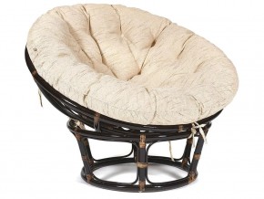 Кресло Papasan 23/01 W с подушкой Antique brown, ткань Старт в Карпинске - karpinsk.magazin-mebel74.ru | фото