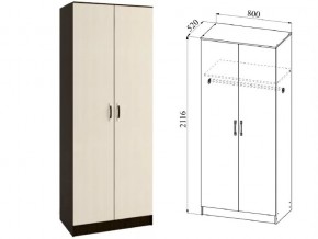 Шкаф 2 двери Ронда ШКР800.1 венге/дуб белфорт в Карпинске - karpinsk.magazin-mebel74.ru | фото